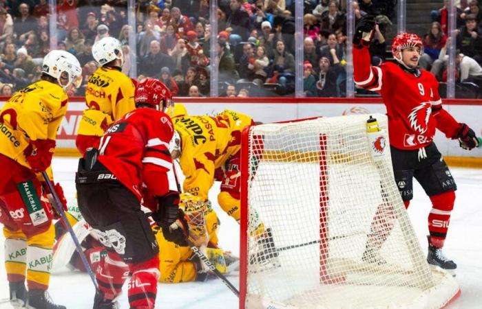 Lausanne besiegt Langnau und die Stofftiere in der Vaudoise-Arena