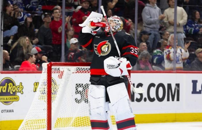 NHL: Senators zum fünften Spiel in Folge geschlagen; Quinn Hughes wurde vom Platz gestellt