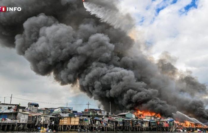 Philippinen: Slum in Manila durch Feuer verwüstet, Hunderte Häuser zerstört