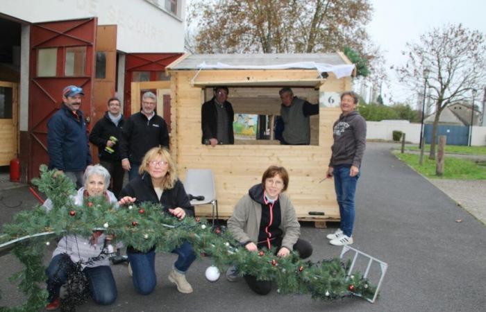 Chalais: Die Kaufmannsvereinigung ganz in Weihnachtsstimmung