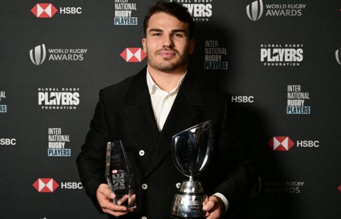 Antoine Dupont wurde im Siebener-Rugby zum besten Spieler des Jahres gewählt