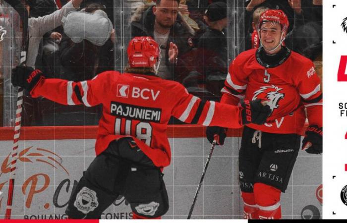 Ein Regen aus Toren und Stofftieren an diesem Sonntagnachmittag – Lausanne HC