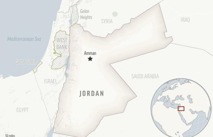 Polizei tötet bewaffneten Mann in der Nähe der israelischen Botschaft in Jordanien.