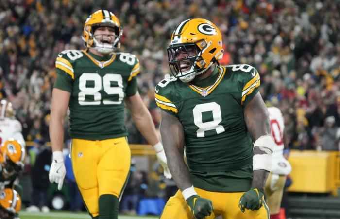 NFL-Ergebnisse: Packers drosseln unterbesetzte 49ers, Seahawks springen nach Sieg gegen Cardinals an die Spitze von NFC West