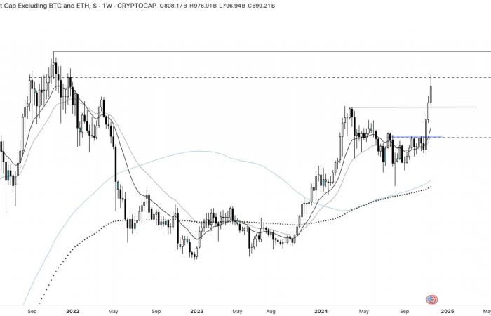 Bitcoin verlangsamt sich, aber Altcoins nehmen Fahrt auf: Bald explodiert? Kryptoanalyse