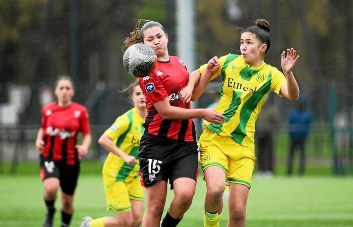 U19-Frauen: Gegen Nantes sind die Guingamp-Mädchen nicht im Wind