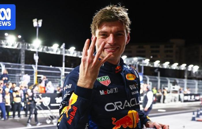 F1-Grand-Prix von Las Vegas: Max Verstappen gewinnt seinen vierten Formel-1-Weltmeistertitel