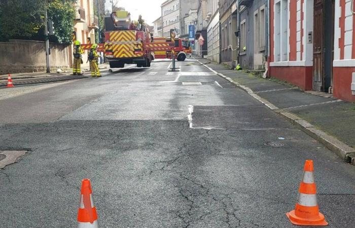 Montceau – Erhebliches Gasleck in einem unbewohnten, aber wahrscheinlich besetzten Gebäude