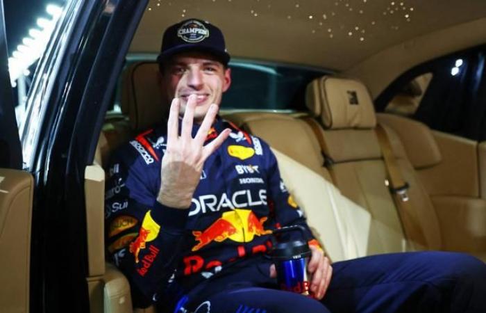 Max Verstappen vor Lando Norris beim GP von Las Vegas und zum vierten Mal Weltmeister