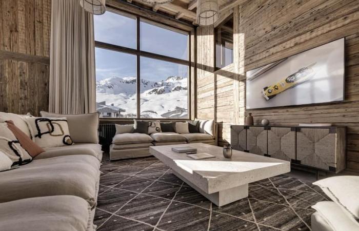 Vorher/Nachher: ​​Diese altmodische Wohnung in Tignes sieht aus wie ein luxuriöses Chalet