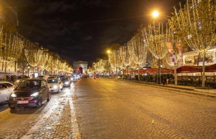 Nach dem olympischen Vasque erleuchtet EDF die Weihnachtsdekoration