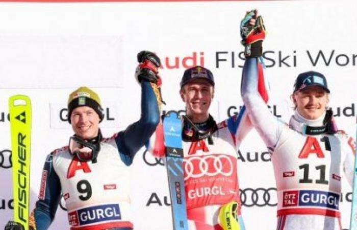 Ski Alpin – Slalom von Gurgl (M): Christmas siegt erneut, Amiez am Fuße des Podiums