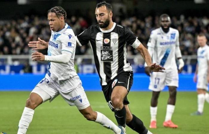 Angers-SCO knackt Auxerre in den letzten Sekunden