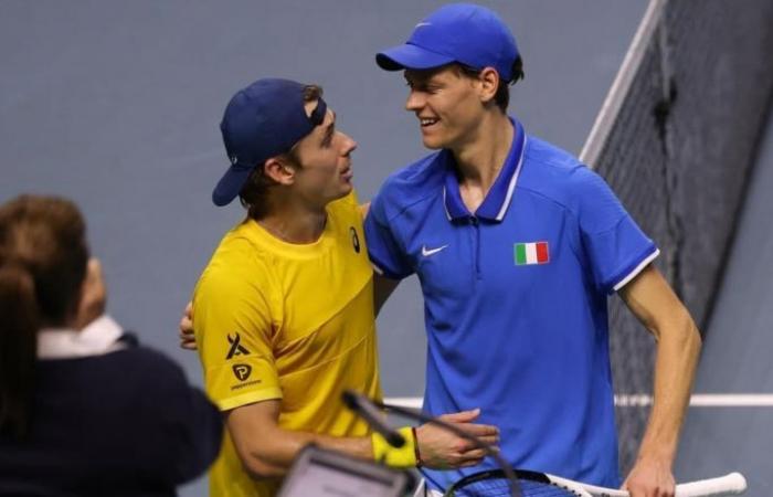 Tennis. Davis Cup – De Minaur: „Sinner hat nicht umsonst eine Million Spiele gewonnen“