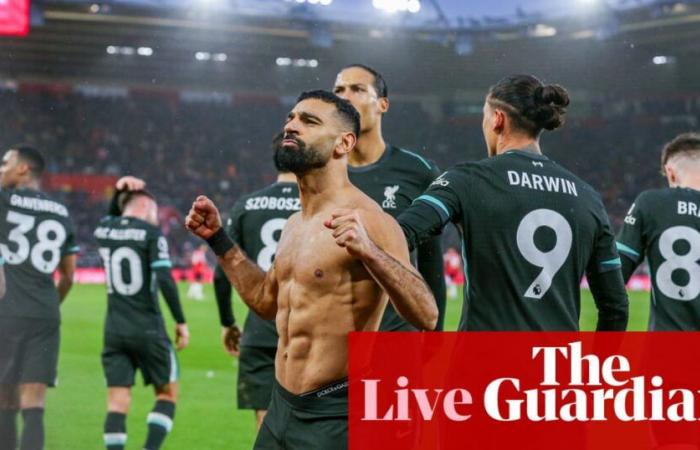 Southampton – Liverpool 2:3: Premier League – wie es passierte | Premier League