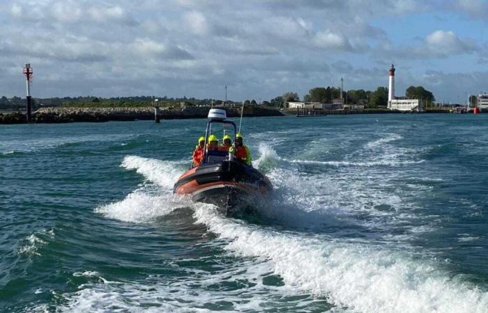 Ein Windsurfer wurde vor der Côte de Nacre gerettet