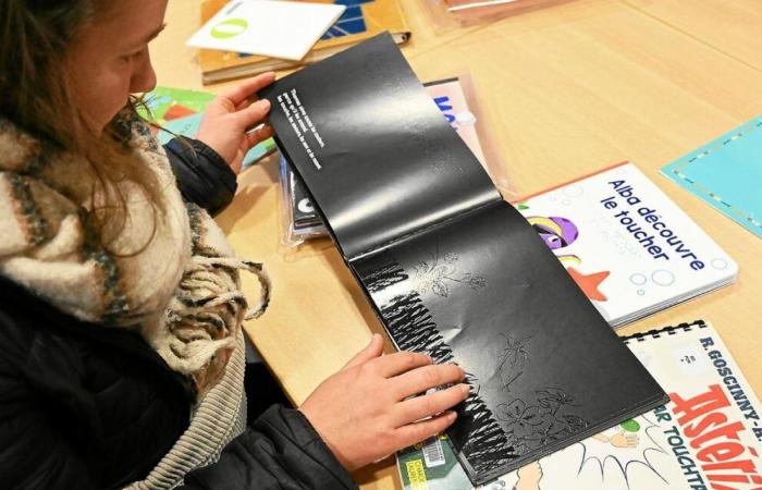 Blindenschrift, digitale Lupen … Das Morlaix Youth Book Festival präsentiert Lesewerkzeuge für Sehbehinderte