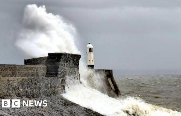 Wetterwarnungen für Wales, da Sturm Bert Regen und starken Wind mit sich bringt