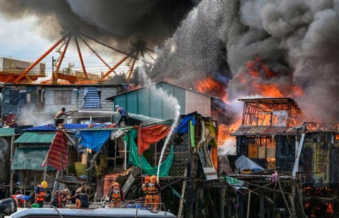 Philippinen: Feuer verwüstet Tondo-Slum in Manila