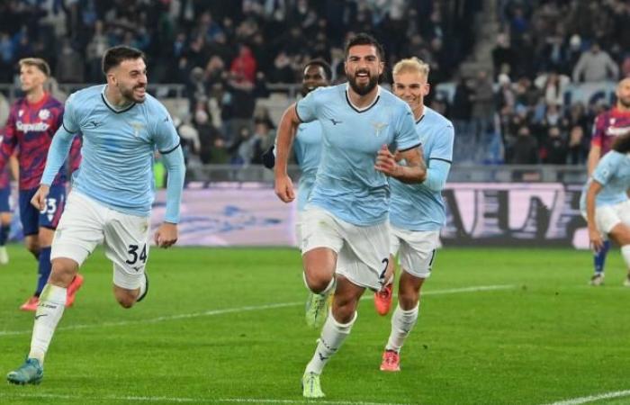 Vor dem Empfang von LOSC verliert Bologna auf dem Lazio-Platz stark