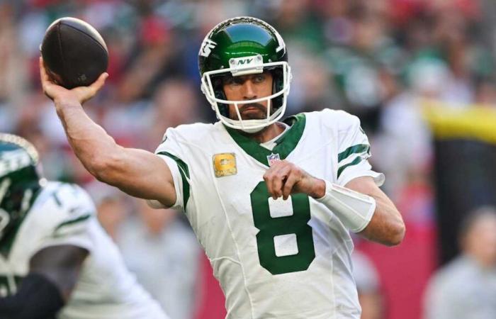 Die Rückkehr von Aaron Rodgers zu den Jets für 2025 ist unklar, da in der Saison 2024 noch sechs Spiele übrig sind