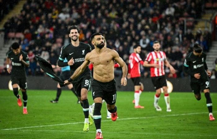 Salah verschafft Liverpool nach dem Schrecken von Southampton acht Punkte Vorsprung