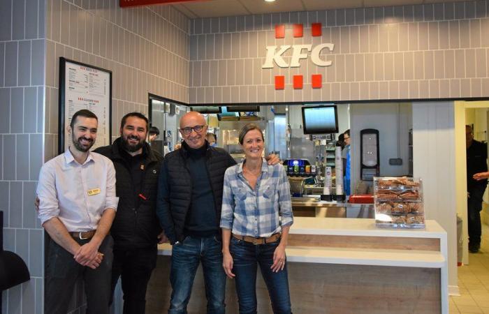 Das erste KFC im Aveyron öffnete seine Türen in Onet-le-Château