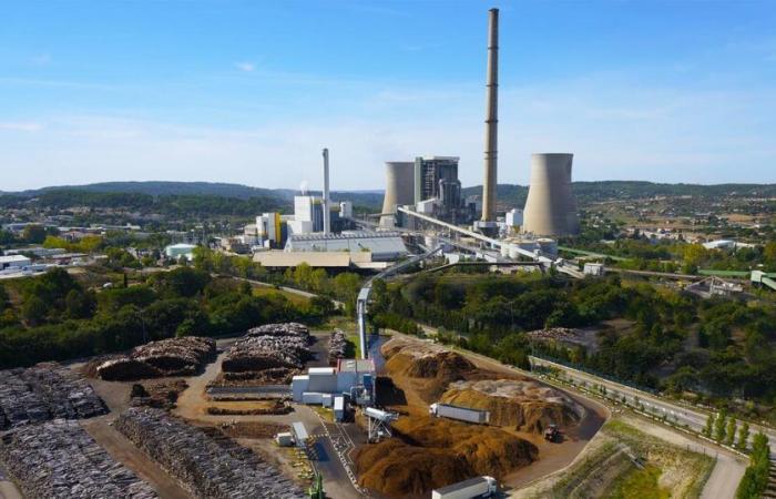 Das Biomassekraftwerk Gardanne ist wieder in Betrieb