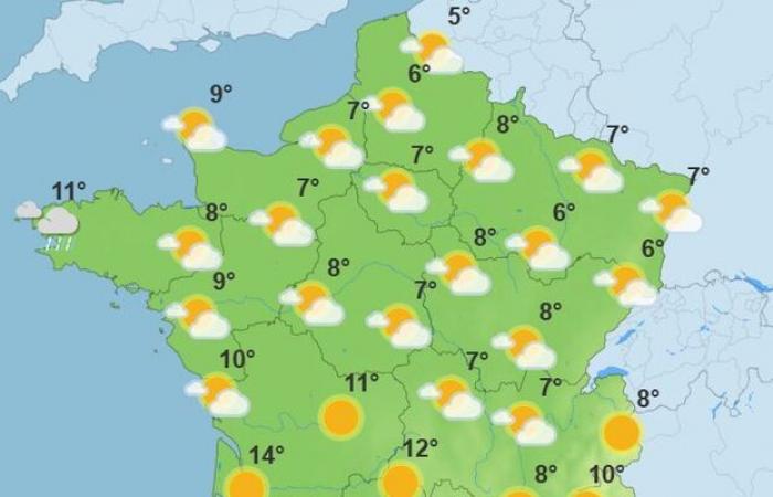 Heftige Winde vor der Rückkehr der Lichtung: das Wetter der Woche in Frankreich