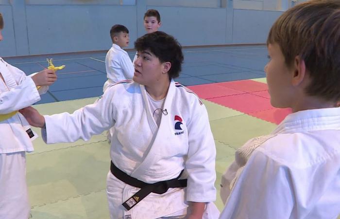 Judo-Vizeweltmeisterin Jiulia Tolofua kehrt für ein außergewöhnliches Training in ihren Trainingsclub in Calvi zurück