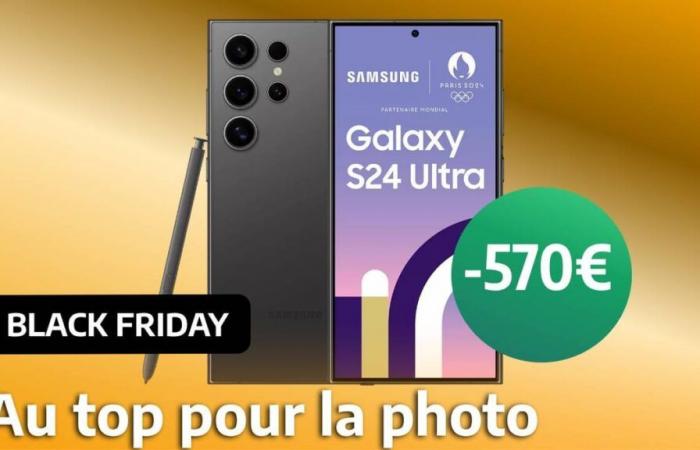 Black Friday: Das Samsung Galaxy S24 Ultra sinkt auf 899 €, ein verrückter Preis für das beste Smartphone des Jahres!