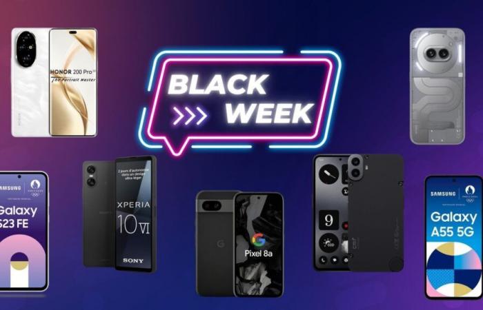 Was sind die besten Angebote für günstige Smartphones während der Black Friday Week? (weniger als 500 €)