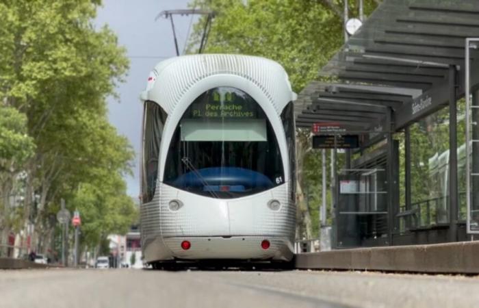 Der Straßenbahnverkehr war stark beeinträchtigt