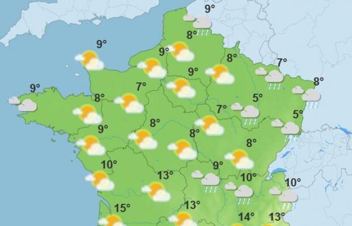 Heftige Winde vor der Rückkehr der Lichtung: das Wetter der Woche in Frankreich