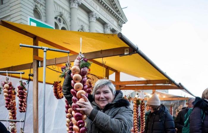 Zibelemärit in Bern: 33’655 Kilo Zwiebeln standen im Angebot