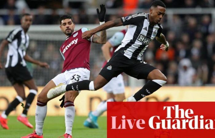 Newcastle gegen West Ham: Premier League – live | Premier League