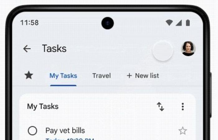 Vollständige Google Tasks-App für Google Kalender für Android