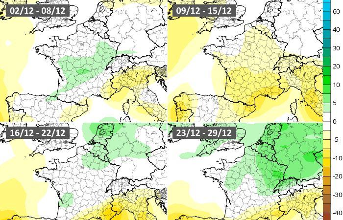 Ist bis Weihnachten weiterer Schneefall möglich? 25.11.2024