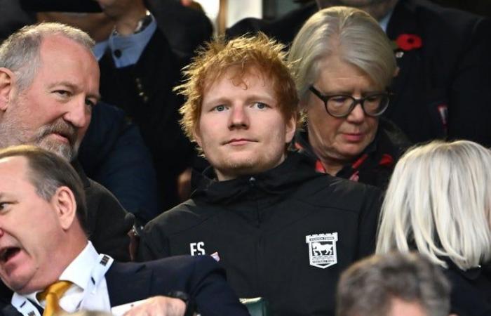 Als Ed Sheeran Rúben Amorim in seinem ersten Match die Show stiehlt