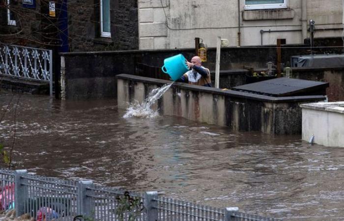 Sturm Bert setzt seinen Schaden fort