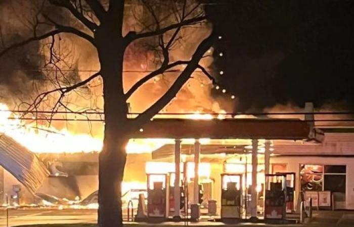 Brand in Paspébiac: Das Schlimmste, das in einer Tankstelle vermieden werden konnte