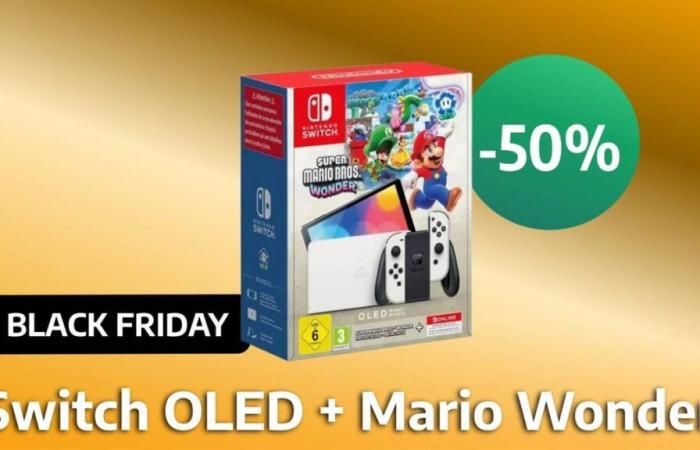 Black Friday: Nintendo Switch OLED + Super Mario Wonder und Super-Promo!