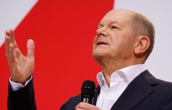 Olaf Scholz startet seinen Wahlkampf, indem er seinen „vorsichtigen“ Kurs in der Ukraine verteidigt