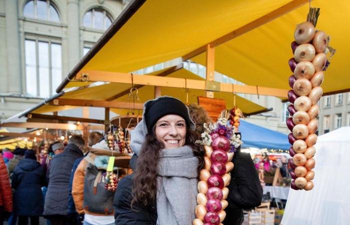 Zibelemärit in Bern: 33’655 Kilo Zwiebeln standen im Angebot