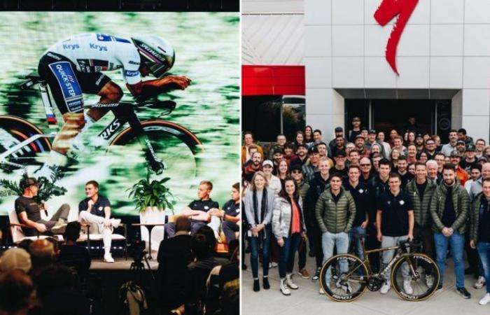 Radfahren. Road – Remco Evenepoel und Soudal Quick-Step zu Besuch in den Vereinigten Staaten