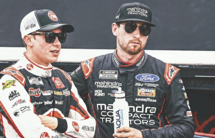 Bell, Gibbs und Briscoe haben die Dirt-Politik von Joe Gibbs Racing „erschöpft“.