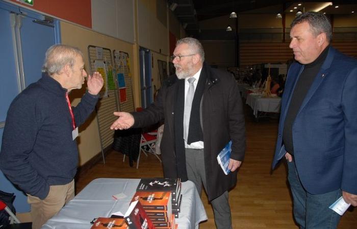 Auf der historischen Buchmesse der Île-de-France in Beaumont