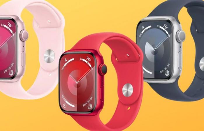 Die Apple Watch Series 9 gibt es bei Target und Amazon um 100 US-Dollar günstiger