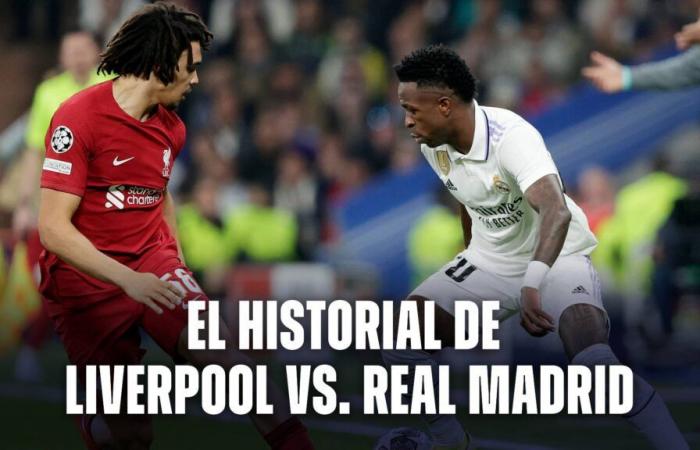 Geschichte von Liverpool vs. Real Madrid in der Champions League