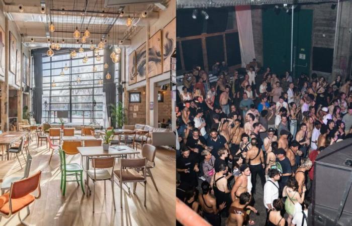 Ein Restaurant aus dem 18. Jahrhundert wird in einen intimen Techno-Rave verwandelt